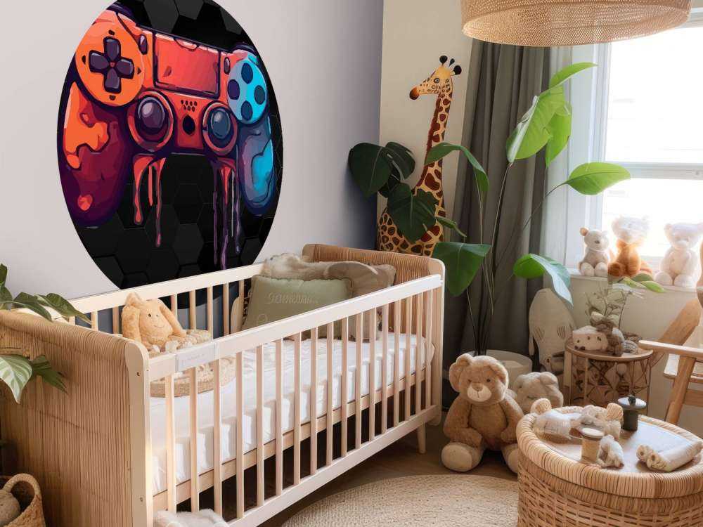 Manette de jeu dégoulinante