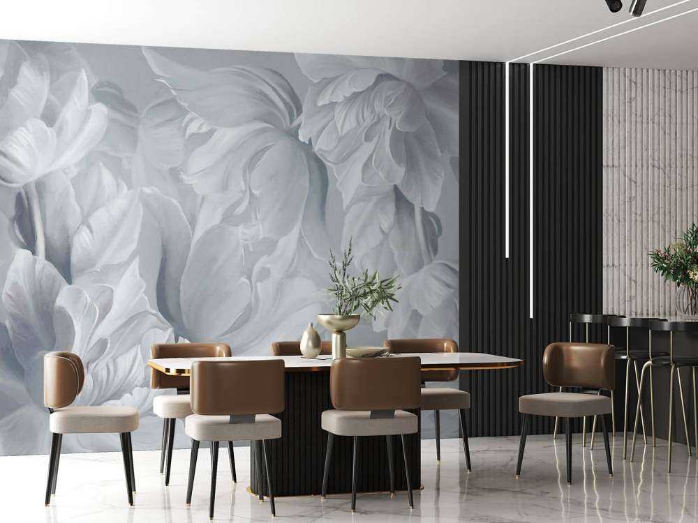 Grandes tulipes blanches