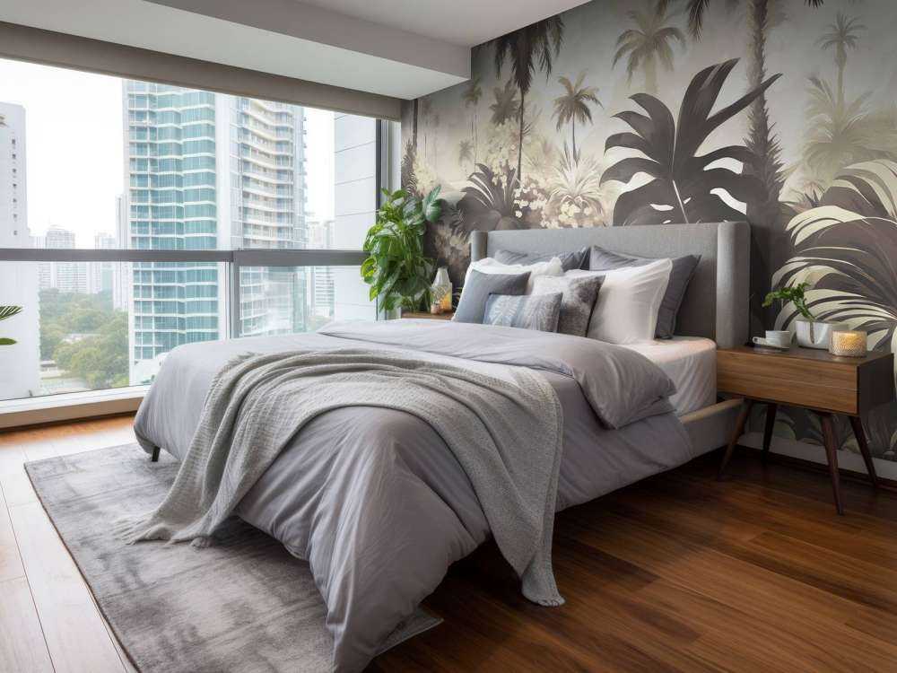 Souffle des tropiques Vert Foncé