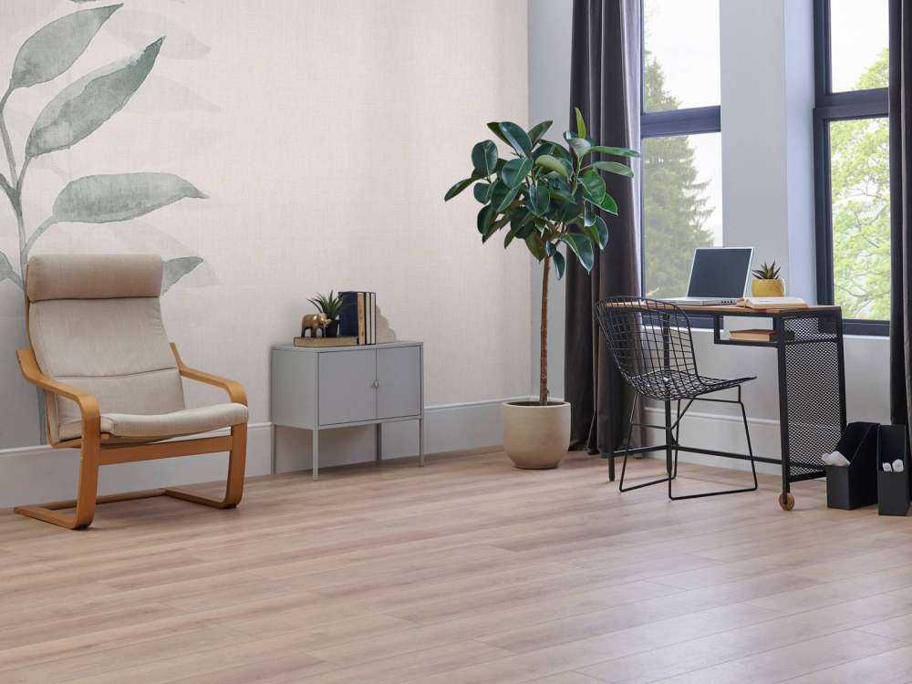 Branche minimaliste en aquarelle gris-vert