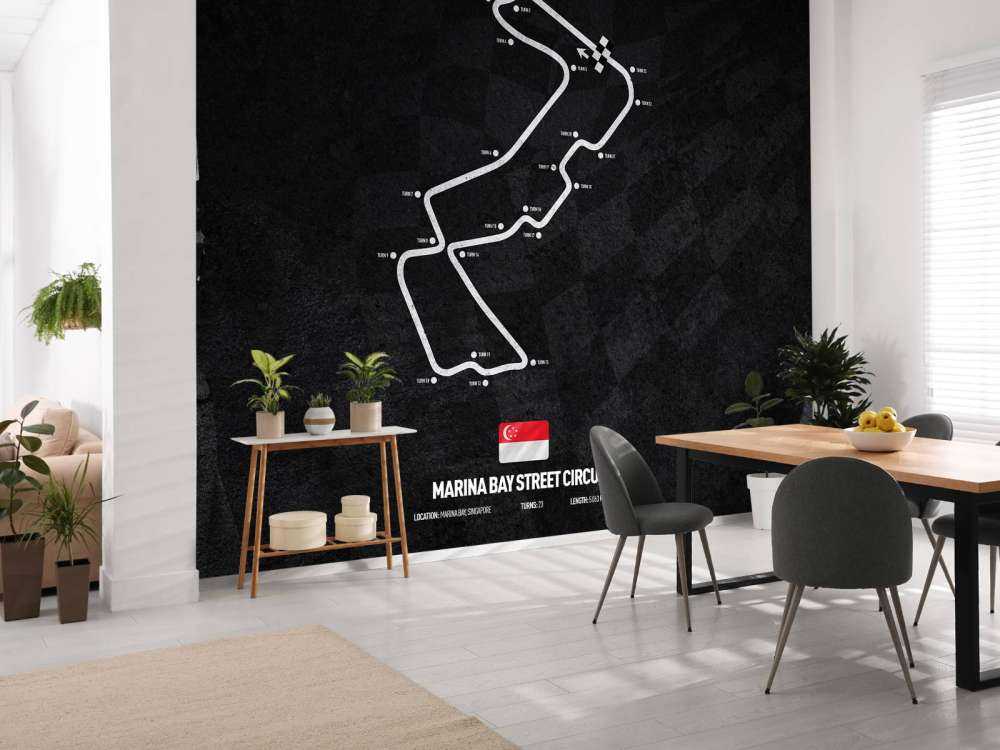 Circuit de Formule 1 - Marina Bay Street Circuit - Singapour