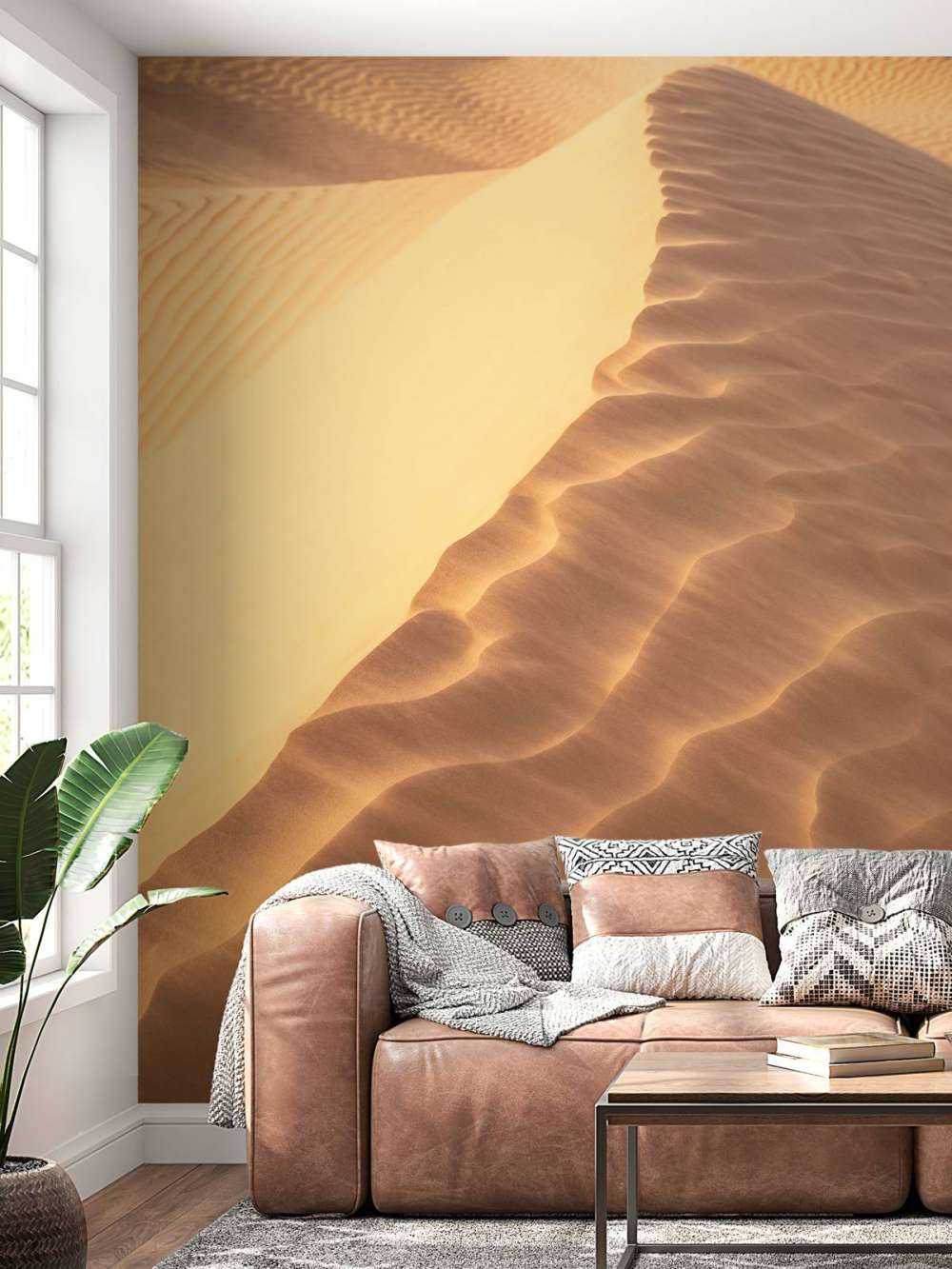 Dunes de sable vues d'en haut