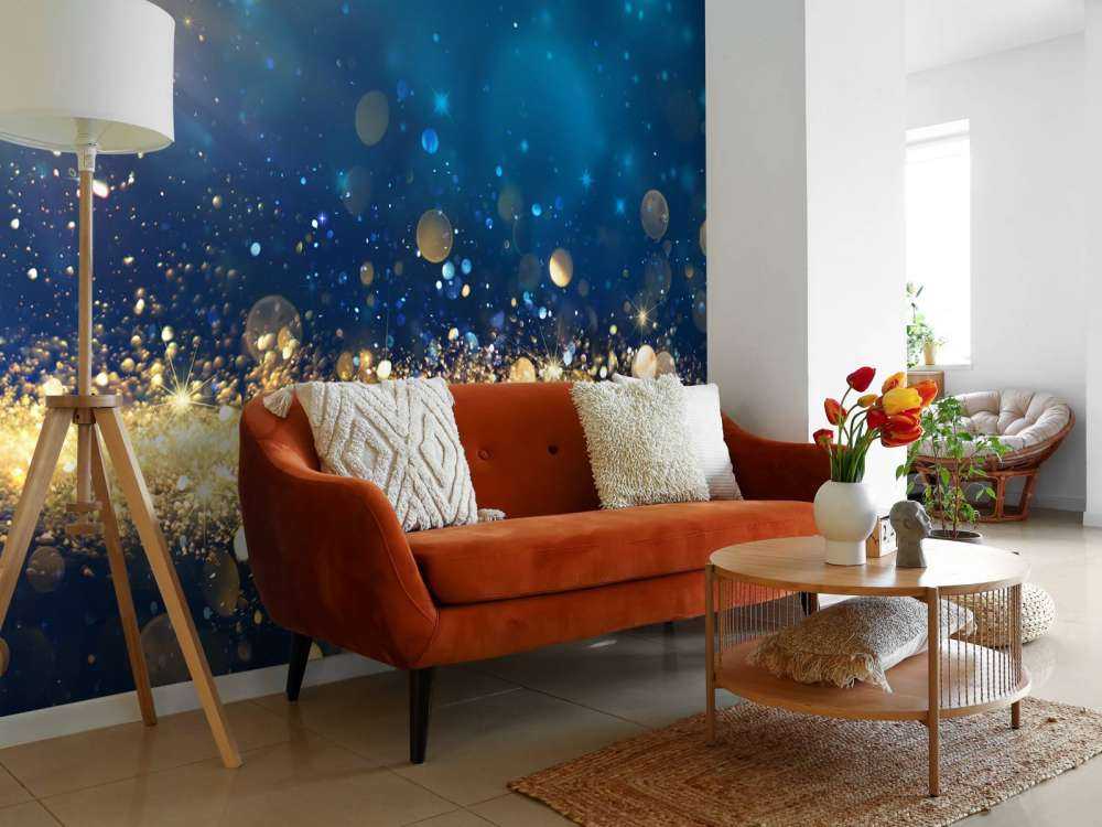 Étoile dans la nuit scintillante