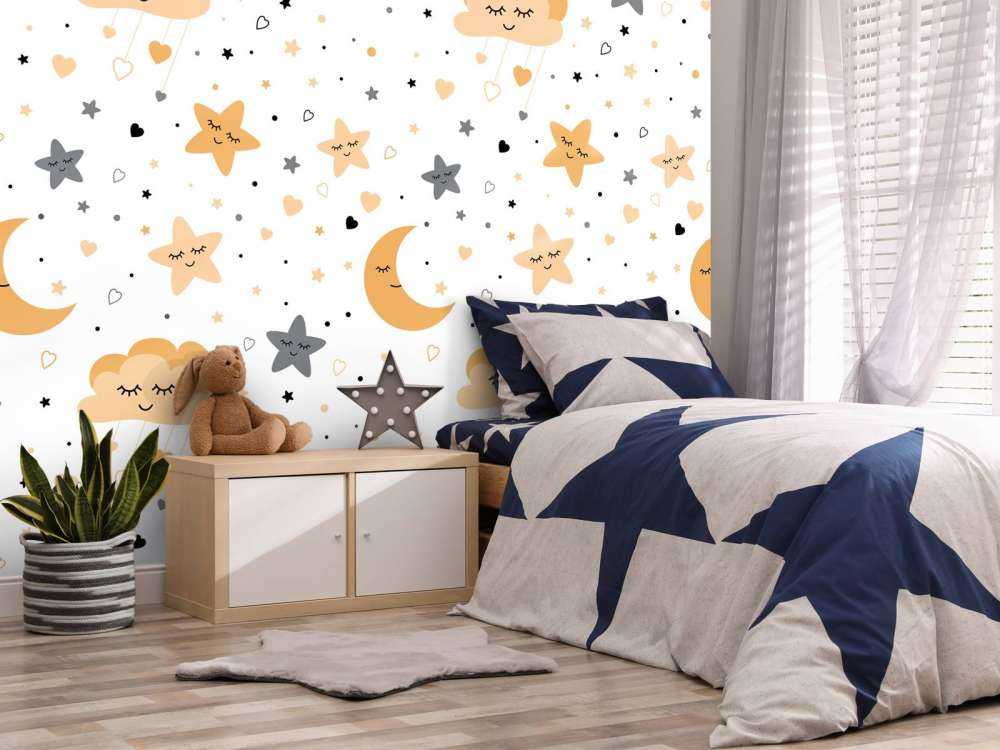 Nuages, lunes et étoiles