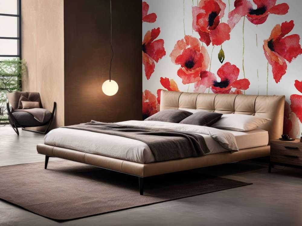 Des coquelicots à l'aquarelle