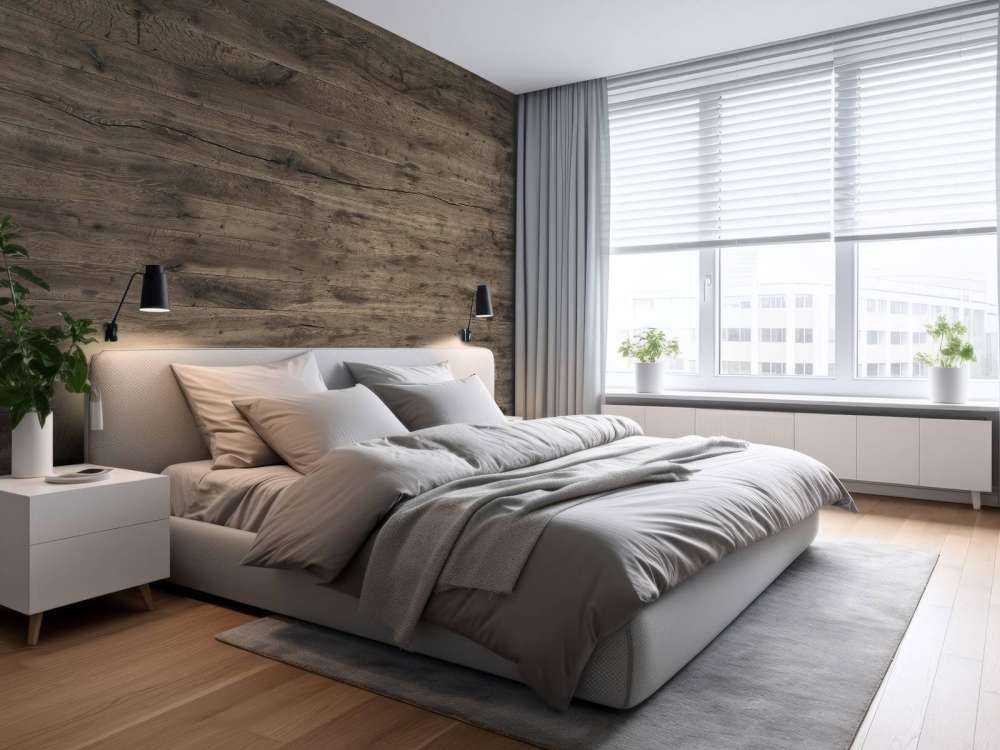 Planches de bois rustiques