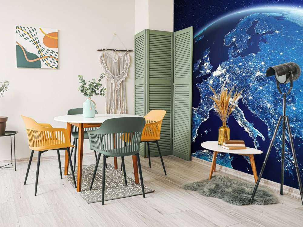 Le monde en 3D la nuit