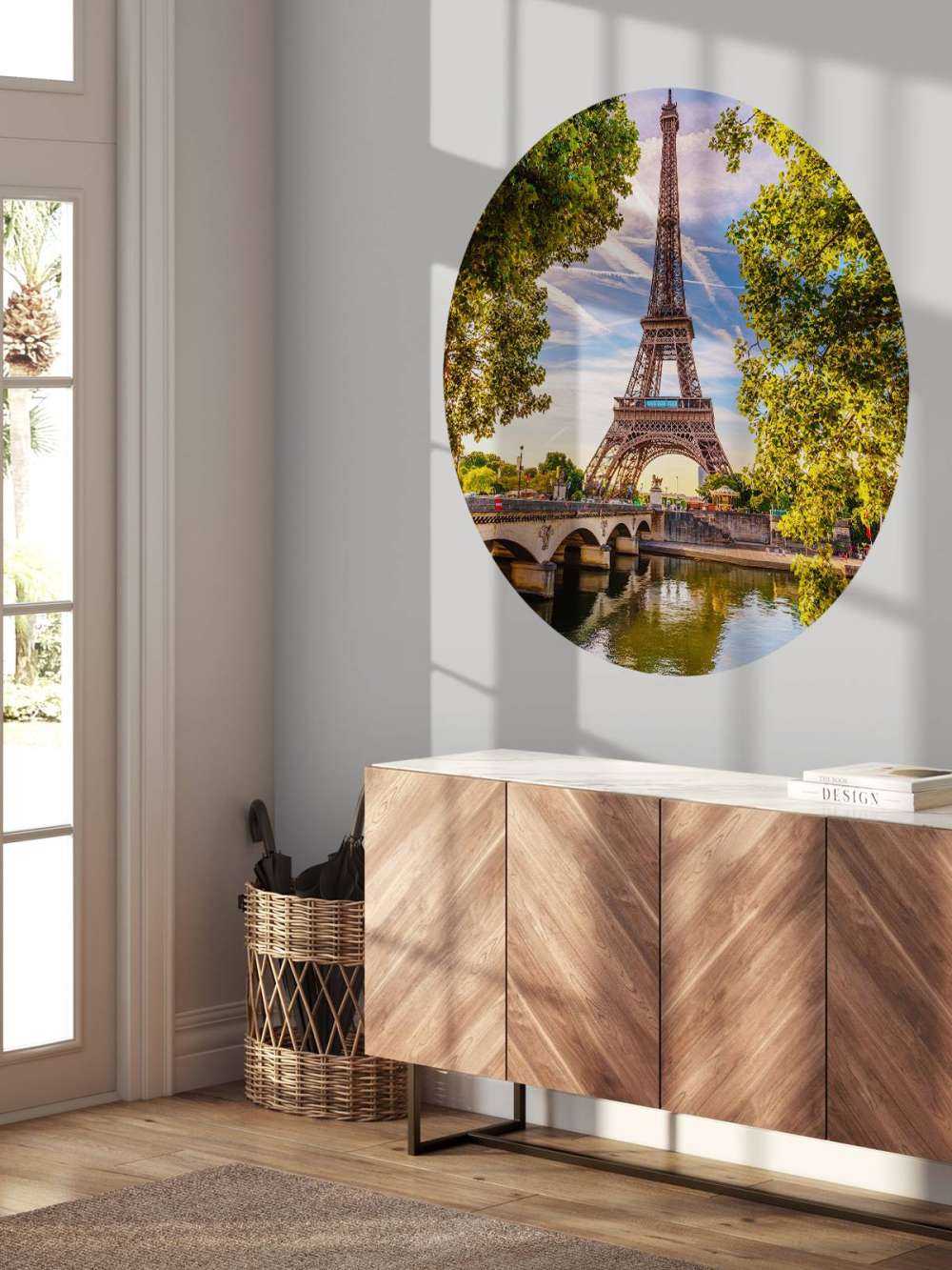 La Tour Eiffel et la Seine