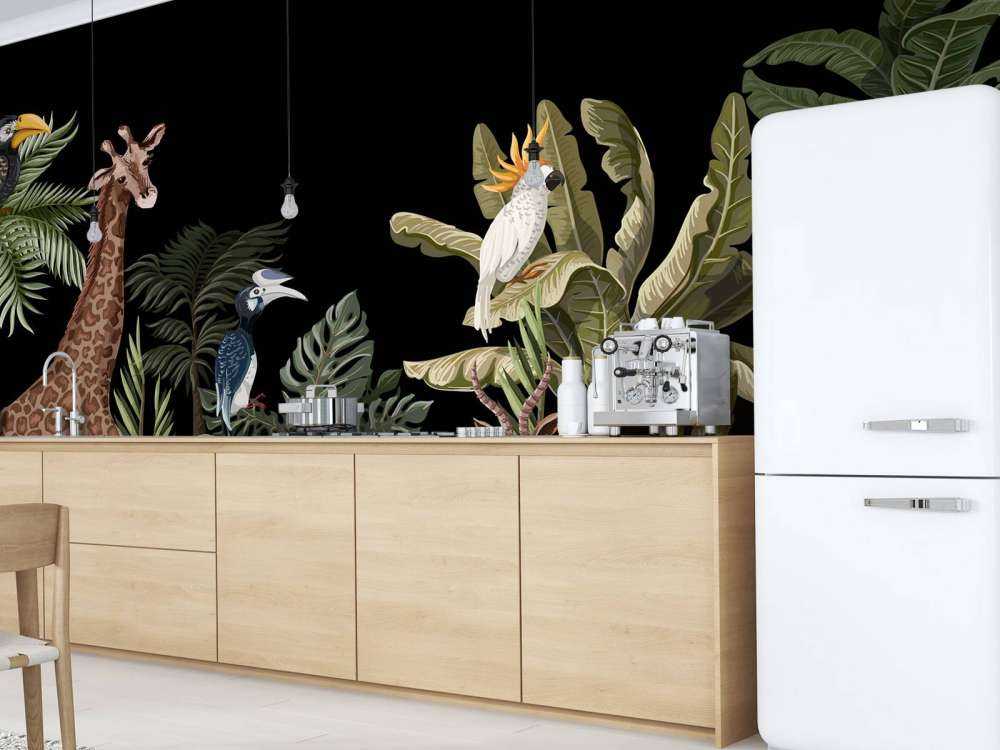 Divers animaux de la jungle