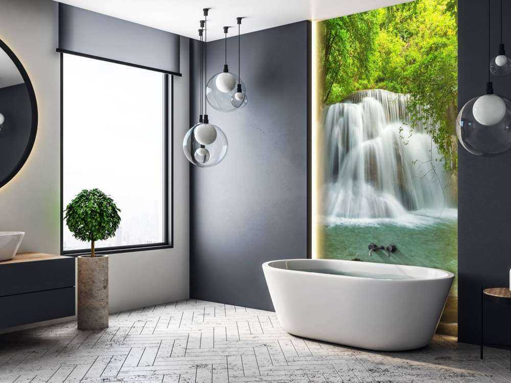 Chute d'eau à couper le souffle