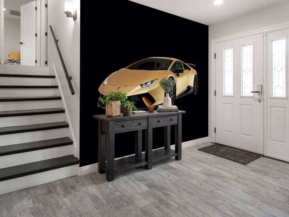 Lamborghini Huracán - Avant droit, noir