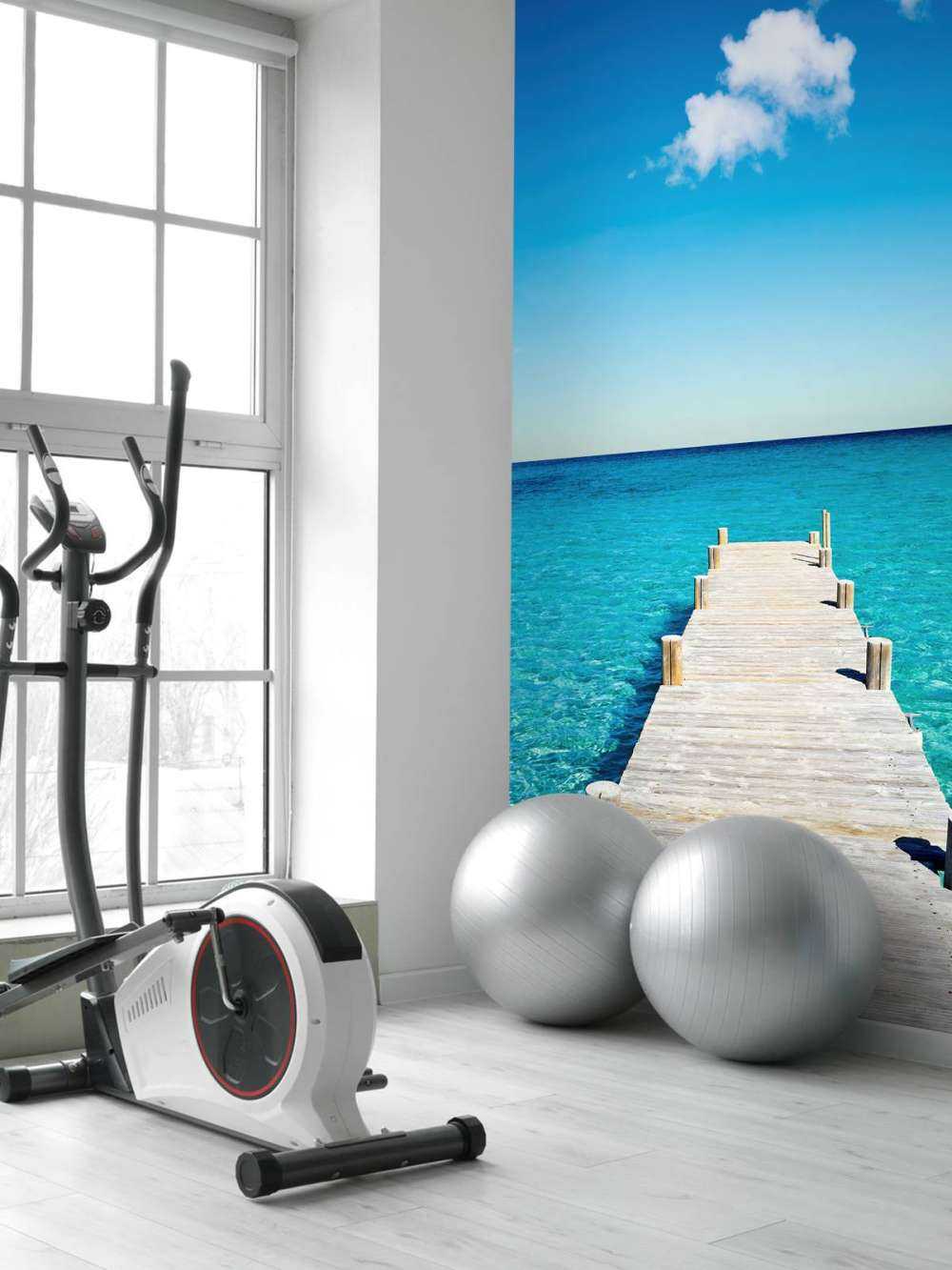 Remontant dans la mer