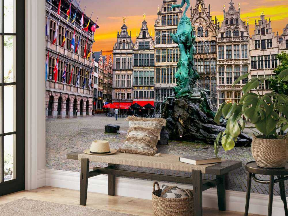 Grand marché à Anvers