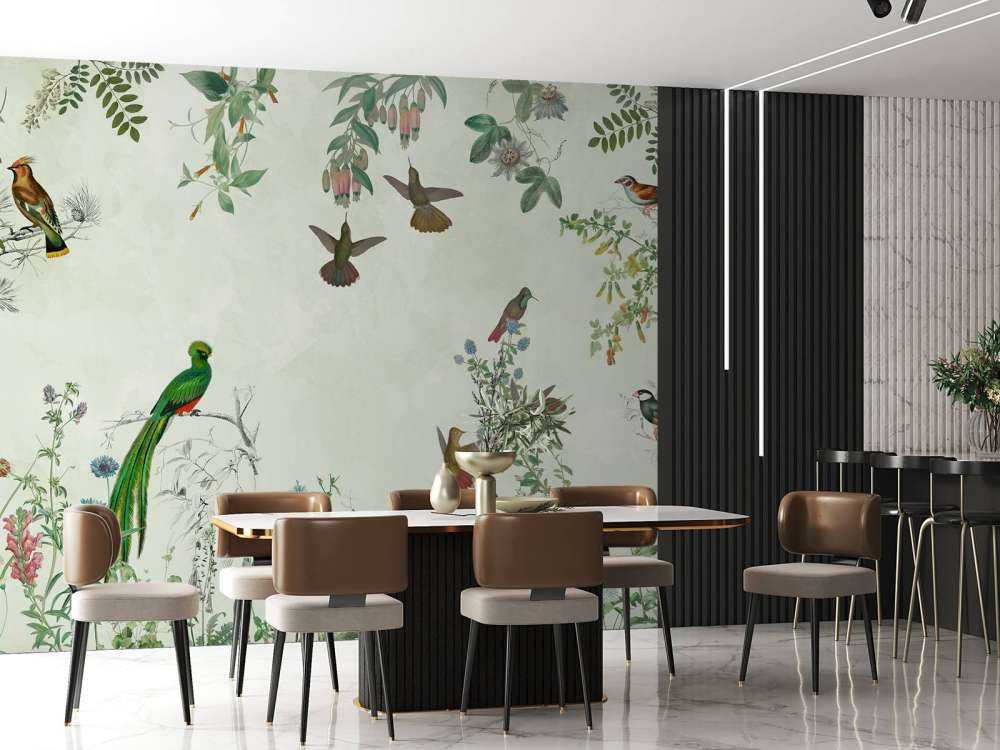 Fields Flower and Birds 24