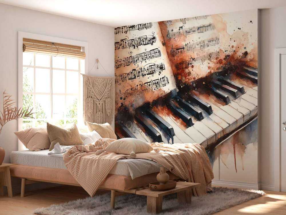 Harmonie Mélodique Capturée en Traits Artistiques