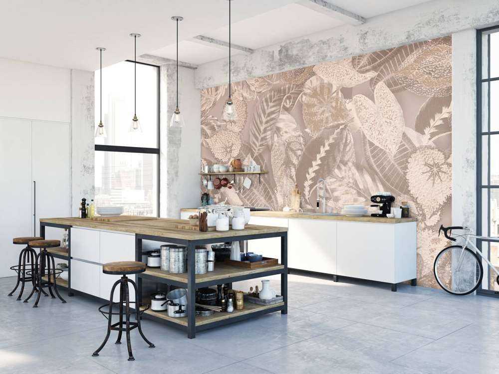 Harmonie Tropicale Feuilles