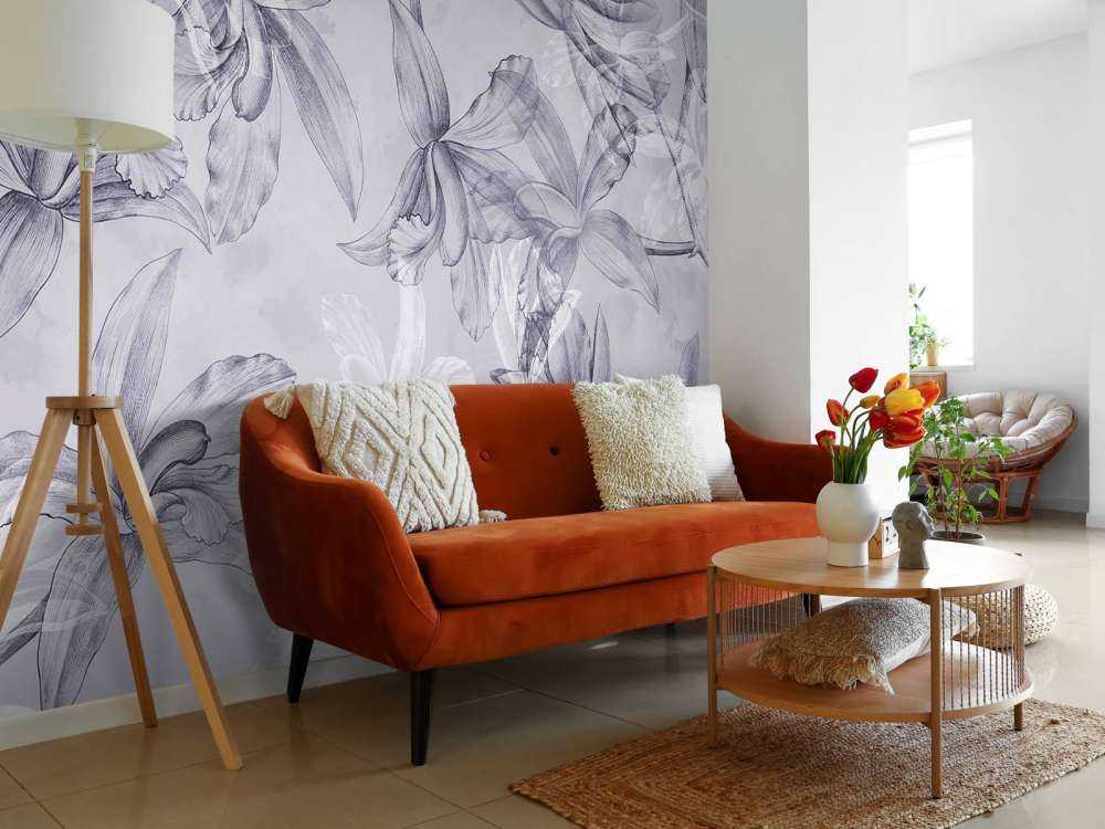 Rêverie d'orchidée violette