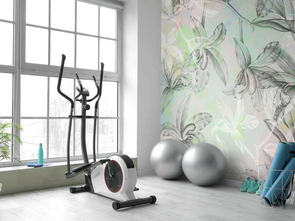 Harmonie d'orchidées aquarelle