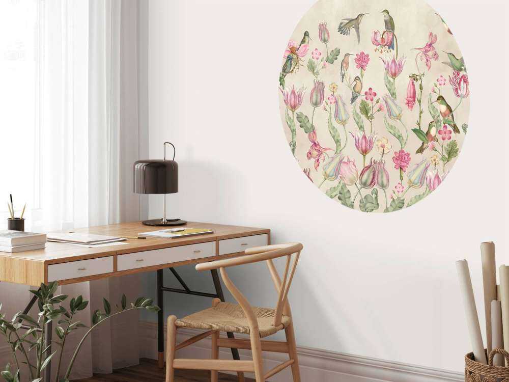 Symphonie de tulipes colibri