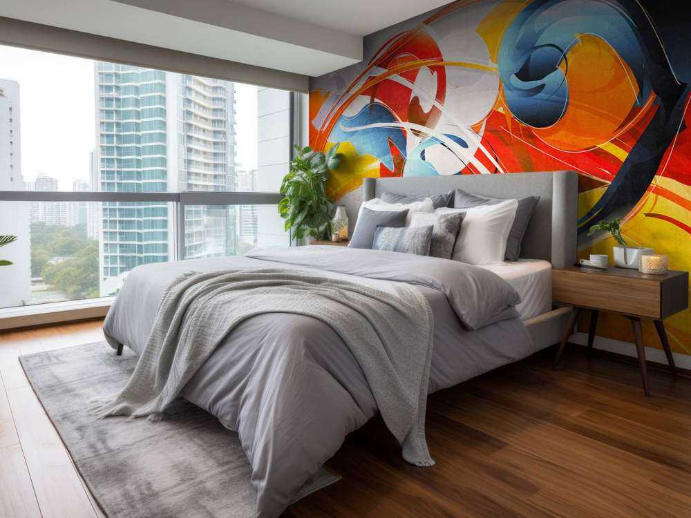 Graffitis sur le béton