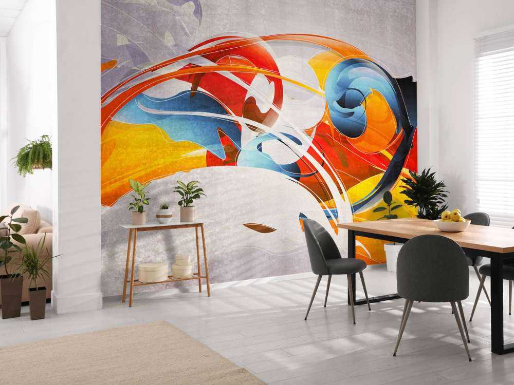 Graffitis sur le béton