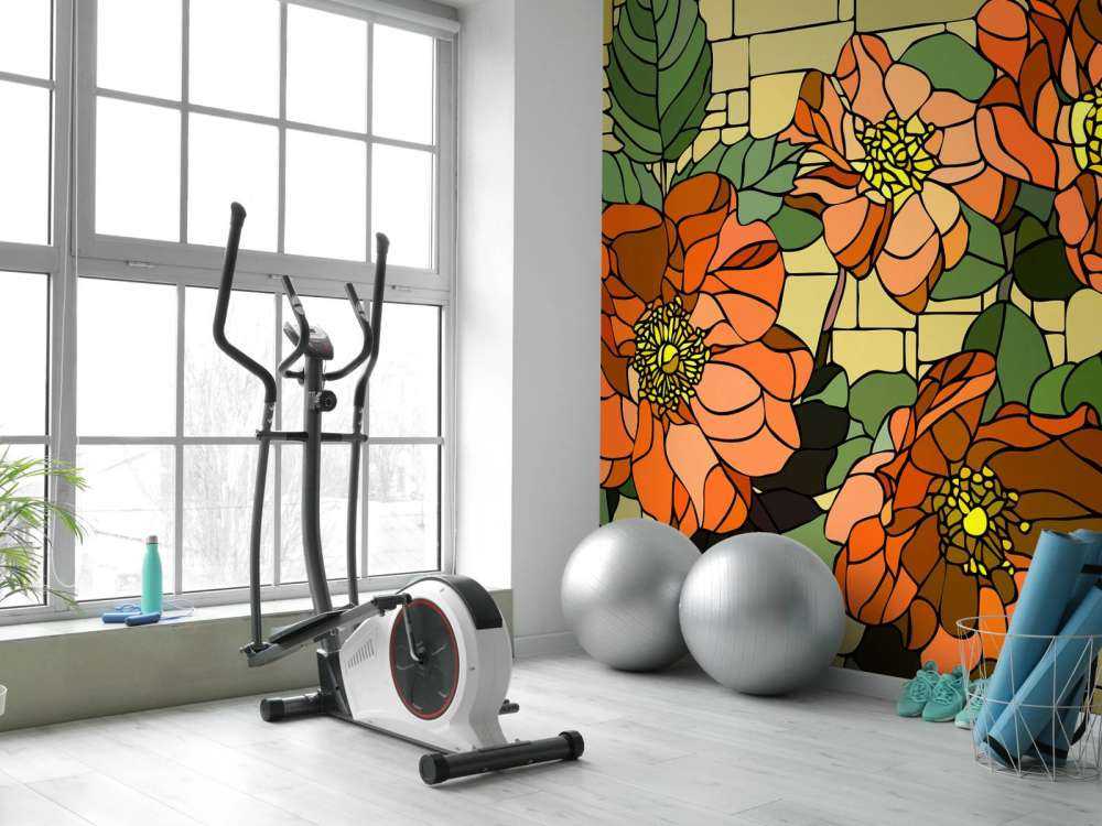 Rosier des chiens en fleur