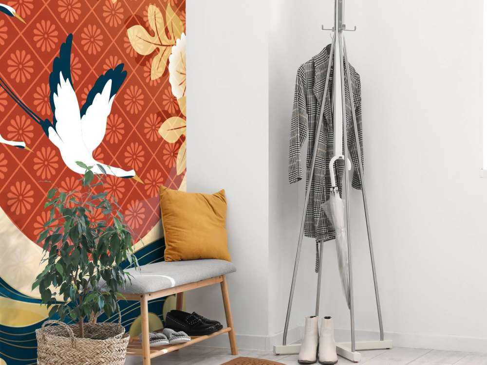 Coucher de soleil luxueux