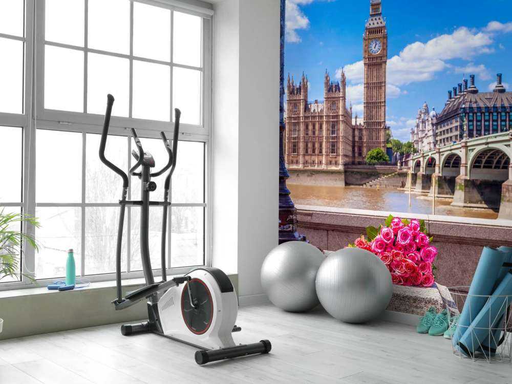 Un bouquet de roses à Londres