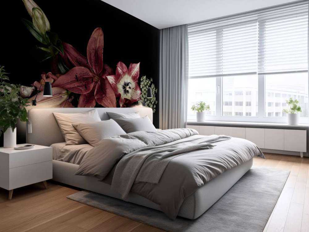 Fleurs colorées composition florale