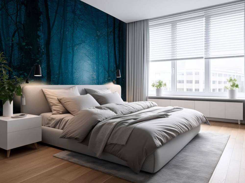 Chemin de la forêt bleue