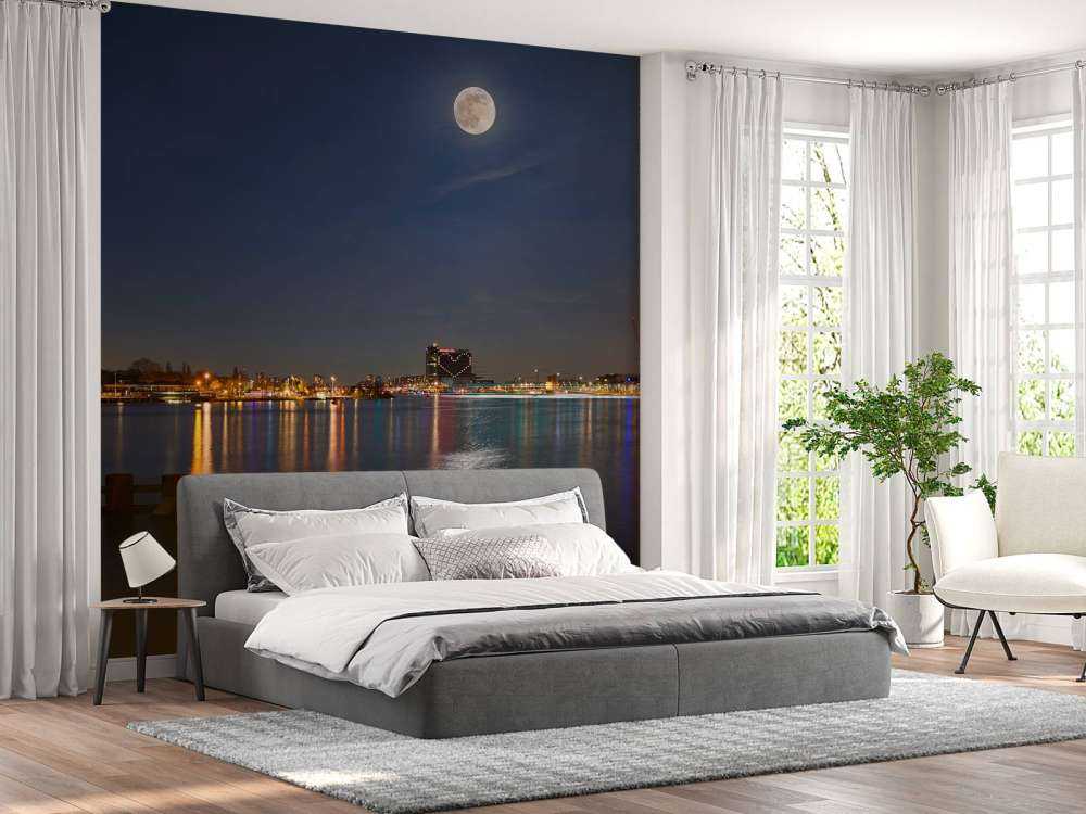 Super-Moon à Amsterdam