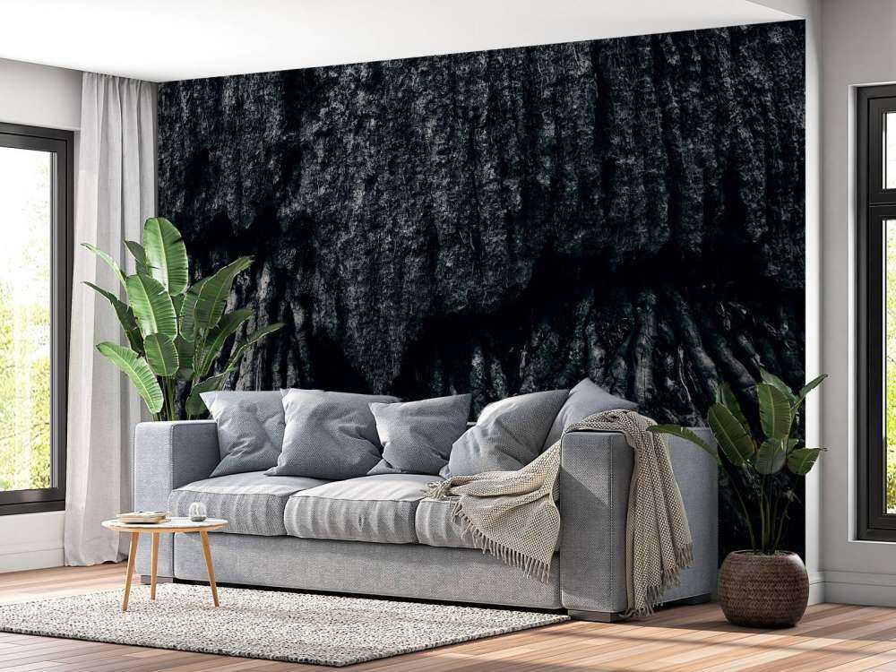 L'arbre, en noir et blanc