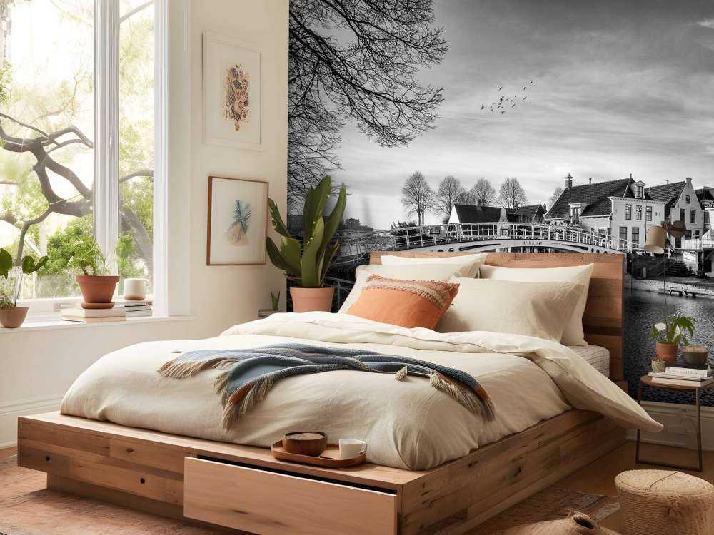 Ville fortifiée de Dokkum Pont sur le Klein Diep Frise 