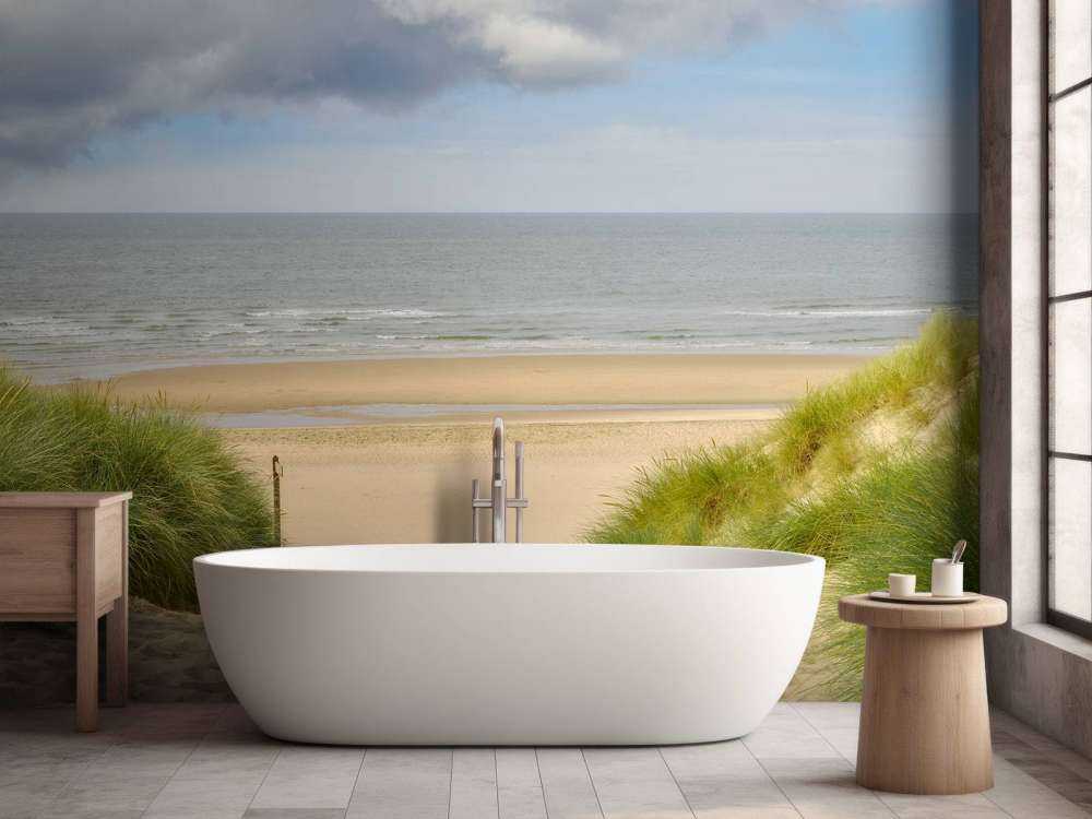 Lever de soleil la côte