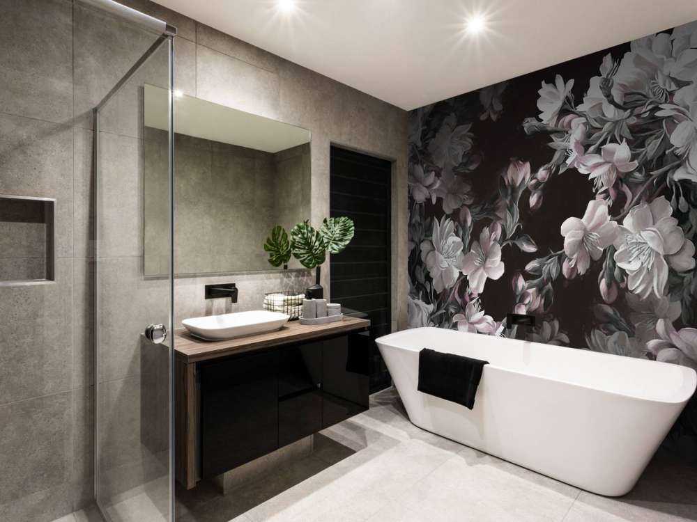 Fleur de pommier gris