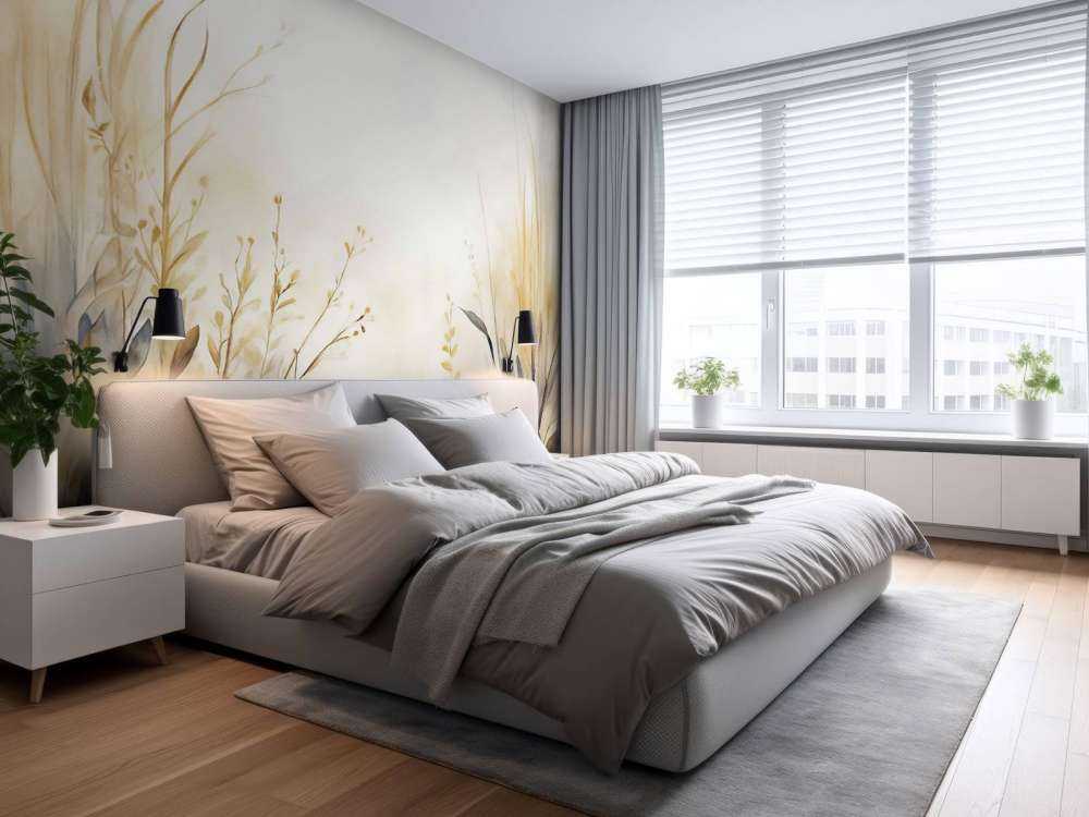 Jardin de paix - jaune doré