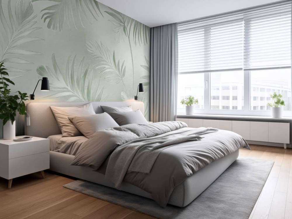 Feuilles dorées sur crème foncée