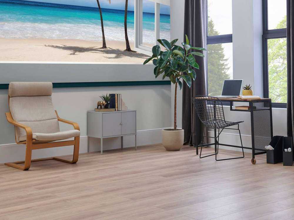 Vue sur une plage tropicale