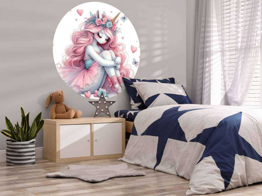 Licorne ballerine rêveuse