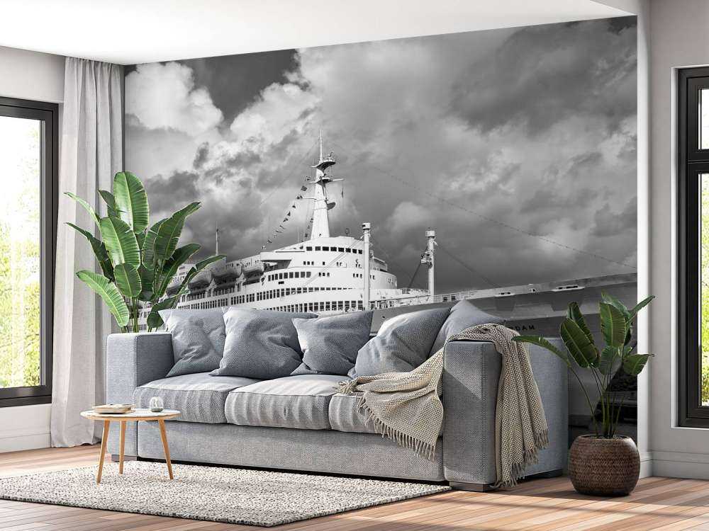 Classique océan intemporel en noir et blanc