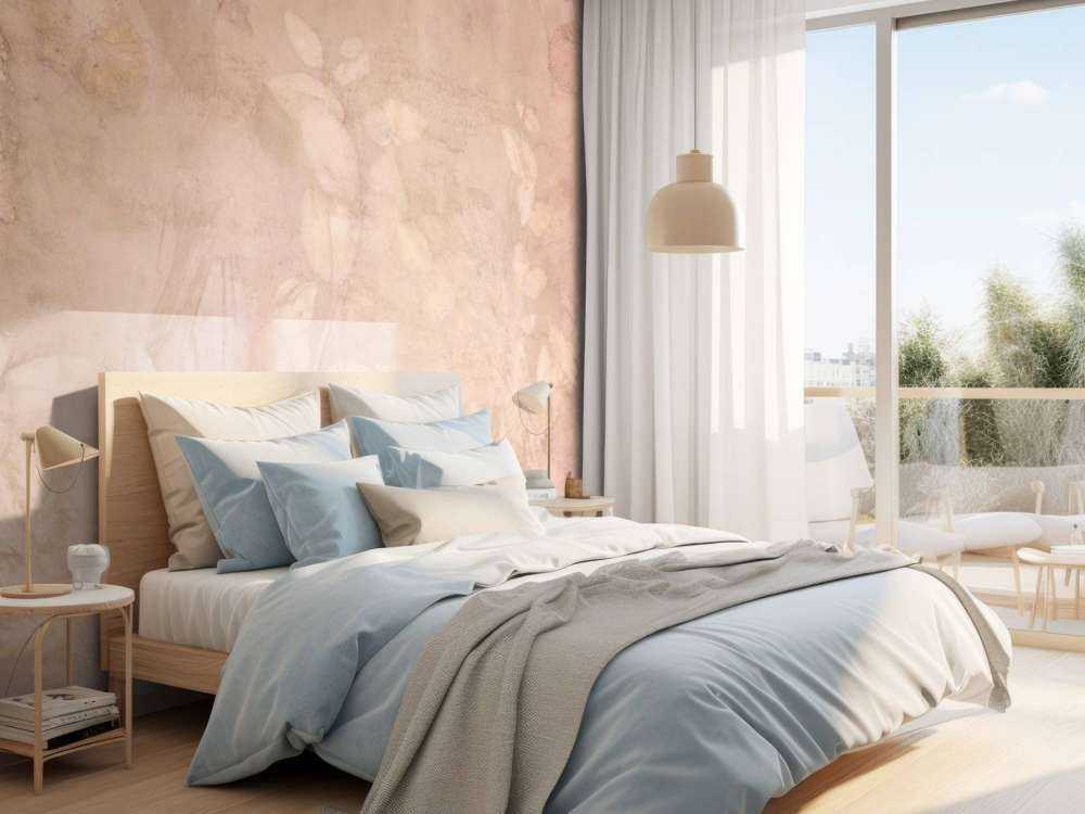 Baies sauvages et plantain - monde de rêve en rose