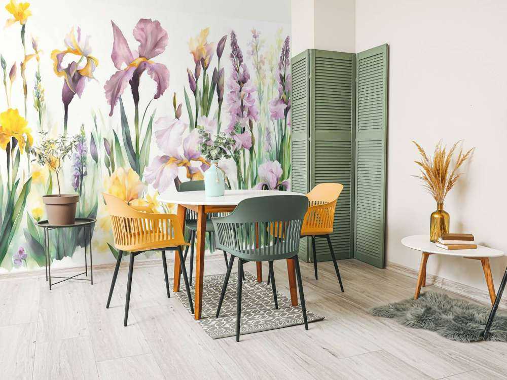 Joyeux printemps bleu ciel