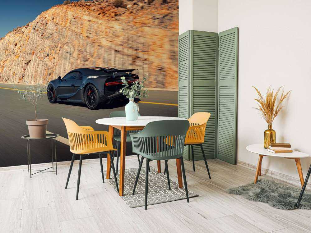 Bugatti Chiron Pur Sport en action