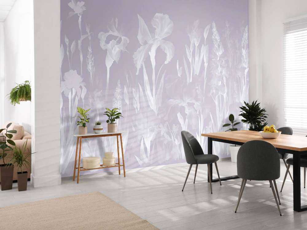 Joyeux printemps violet sombre