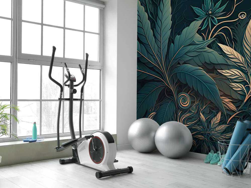 Design de la nature bleu canard