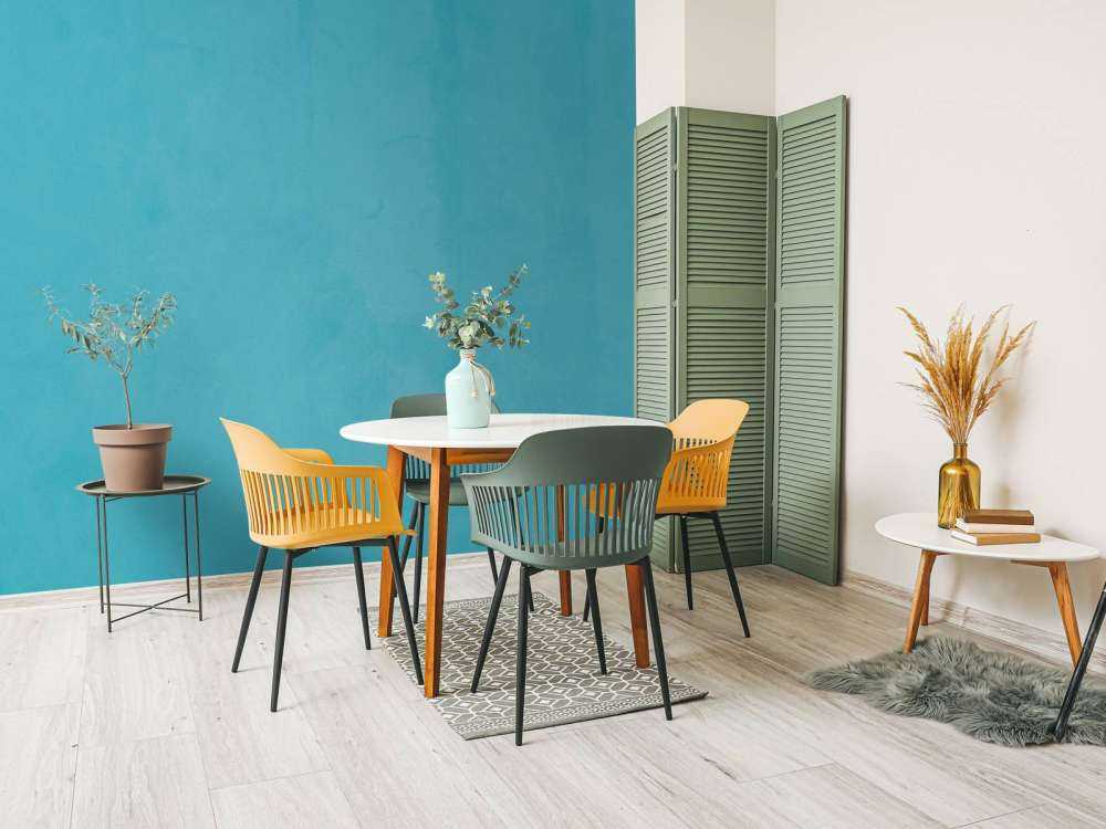 Béton bleu pierre de lune