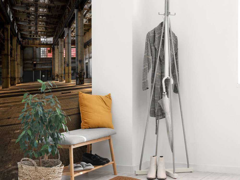 Une salle abandonnée