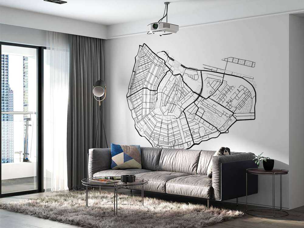 Carte unique d'Amsterdam