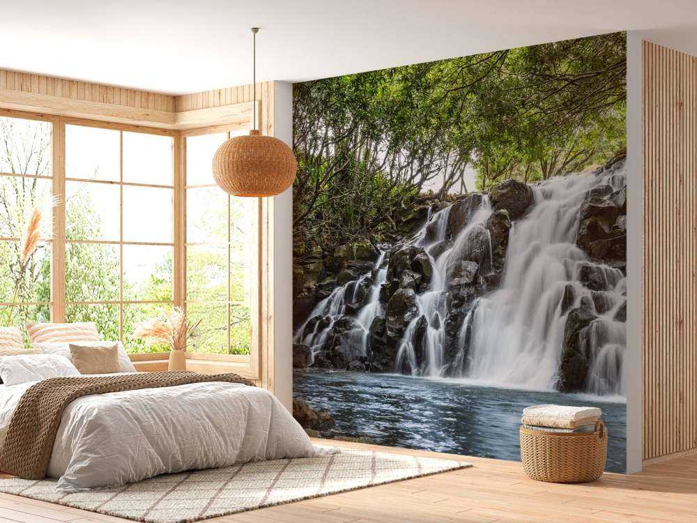 Chute d'eau à l'île Maurice