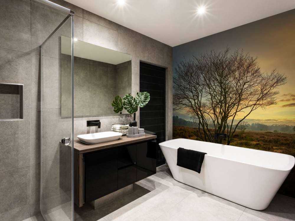 Lever de soleil sur la lande